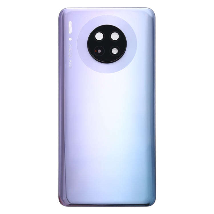Original Battery Back Cover with Camera Lens for Huawei Mate 30(Silver)