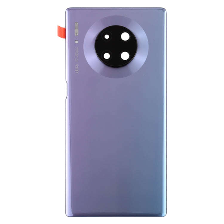 Original Battery Back Cover with Camera Lens for Huawei Mate 30 Pro(Silver)