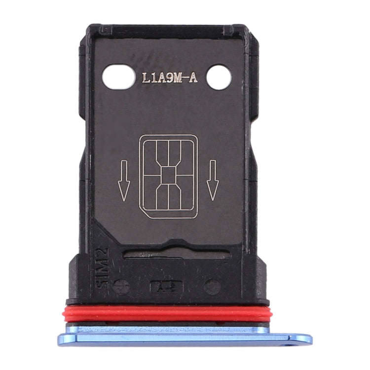 For OnePlus 7T SIM Card Tray + SIM Card Tray (Blue)