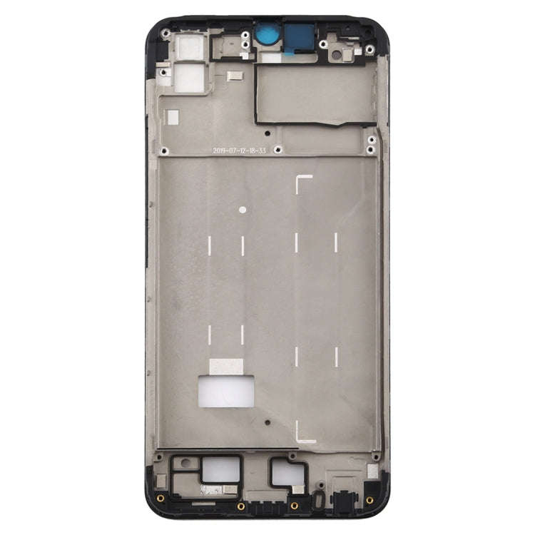 For Vivo Y3 Front Housing LCD Frame Bezel Plate(Black)