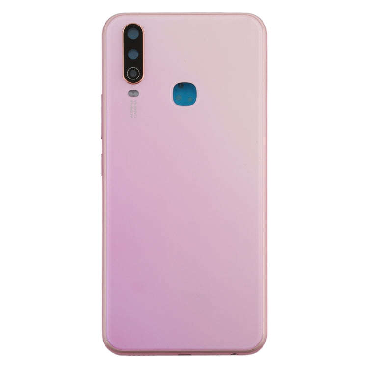For Vivo Y3 Battery Back Cover with Camera Lens (Pink)