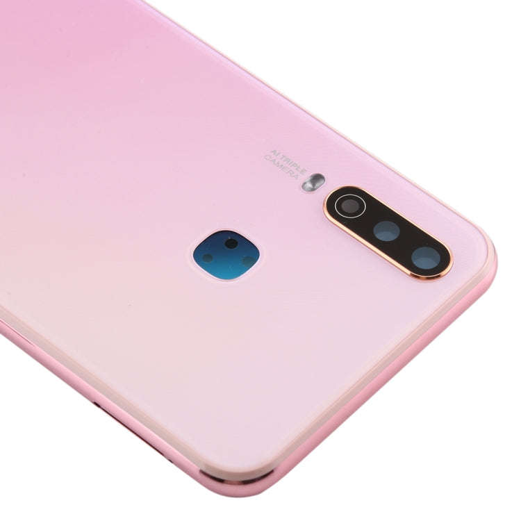 For Vivo Y3 Battery Back Cover with Camera Lens (Pink)