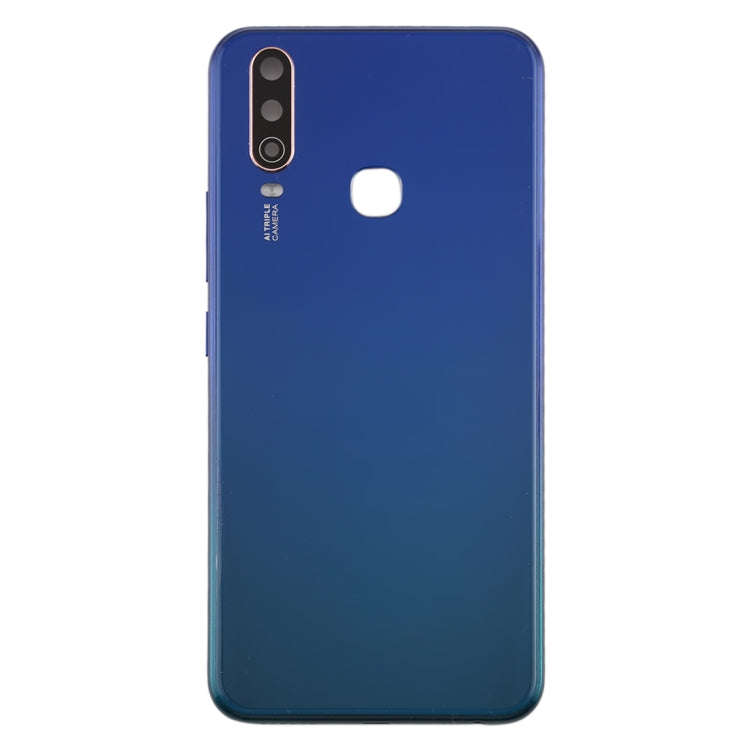 For Vivo Y3 Battery Back Cover with Camera Lens (Blue)