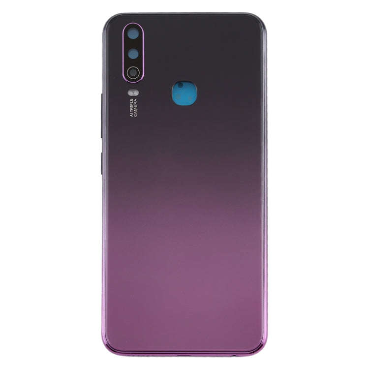 For Vivo Y3 Battery Back Cover with Camera Lens (Purple)