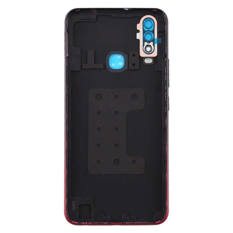 For Vivo Y3 Battery Back Cover with Camera Lens (Red)