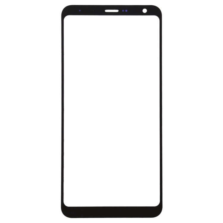 Front Screen Outer Glass Lens for LG Stylo 4 /  Q710 / Q710MS / Q710CS (Black)