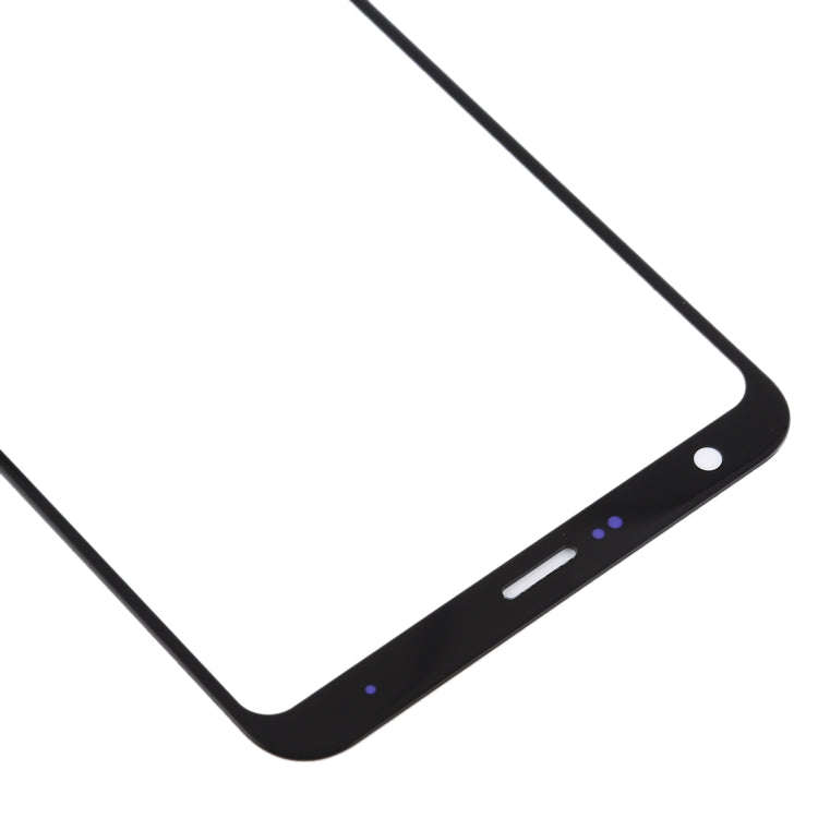 Front Screen Outer Glass Lens for LG Stylo 4 /  Q710 / Q710MS / Q710CS (Black)