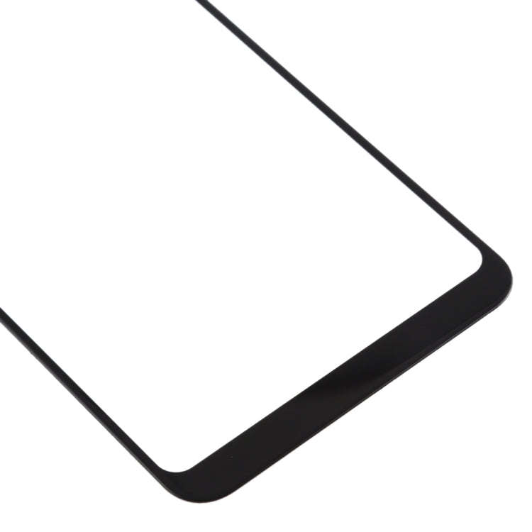 Front Screen Outer Glass Lens for LG Stylo 4 /  Q710 / Q710MS / Q710CS (Black)
