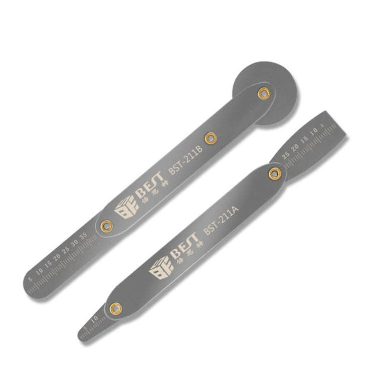 BEST BST-211A/B Universal Mobile Phone Repair Opener Tool Metal Disassemble Crowbar Metal Steel P...