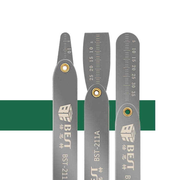 BEST BST-211A/B Universal Mobile Phone Repair Opener Tool Metal Disassemble Crowbar Metal Steel P...