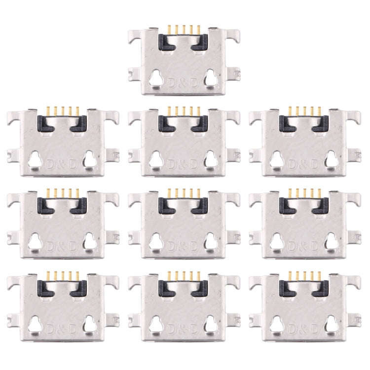 10 PCS Charging Port Connector for Xiaomi Redmi 7 / Redmi 7A