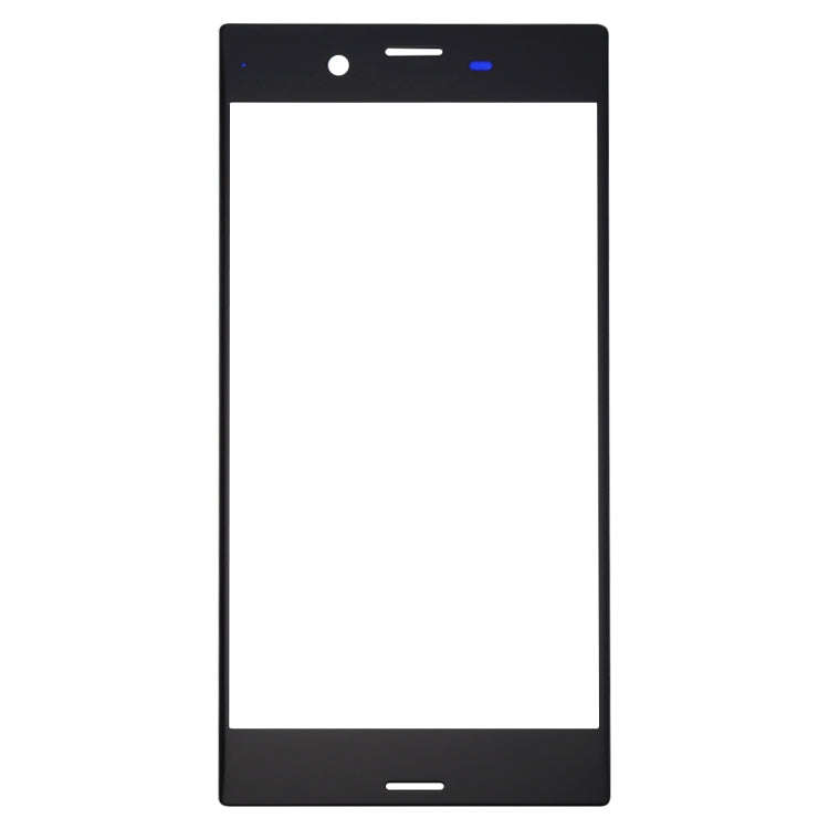 Front Screen Outer Glass Lens for Sony Xperia XZ(Black)