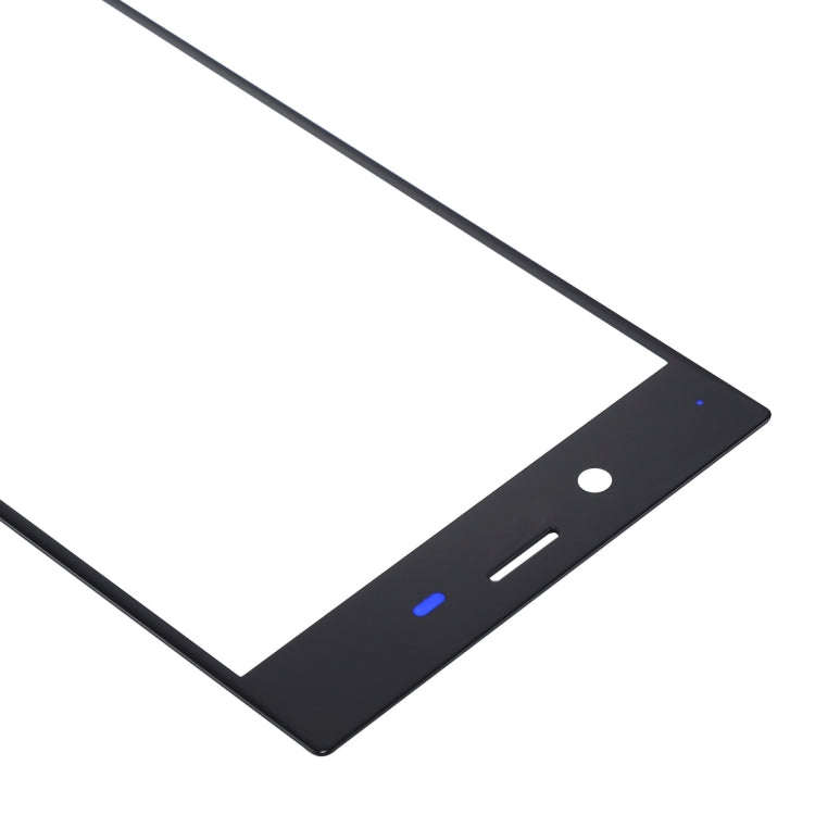 Front Screen Outer Glass Lens for Sony Xperia XZ(Black)