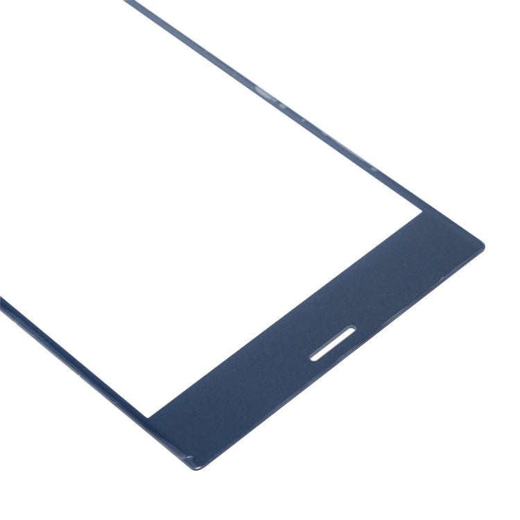 Front Screen Outer Glass Lens for Sony Xperia XZ(Blue)