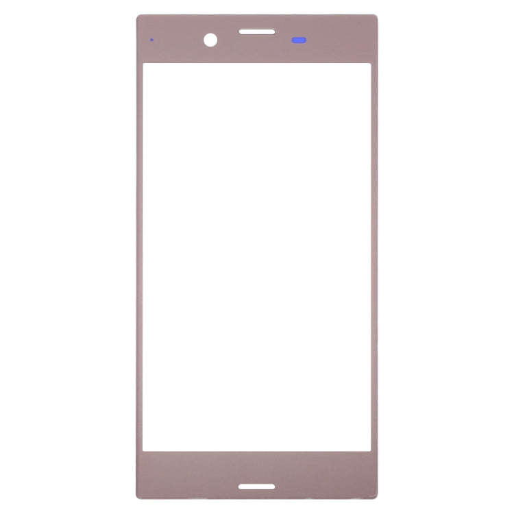 Front Screen Outer Glass Lens for Sony Xperia XZ(Rose Gold)
