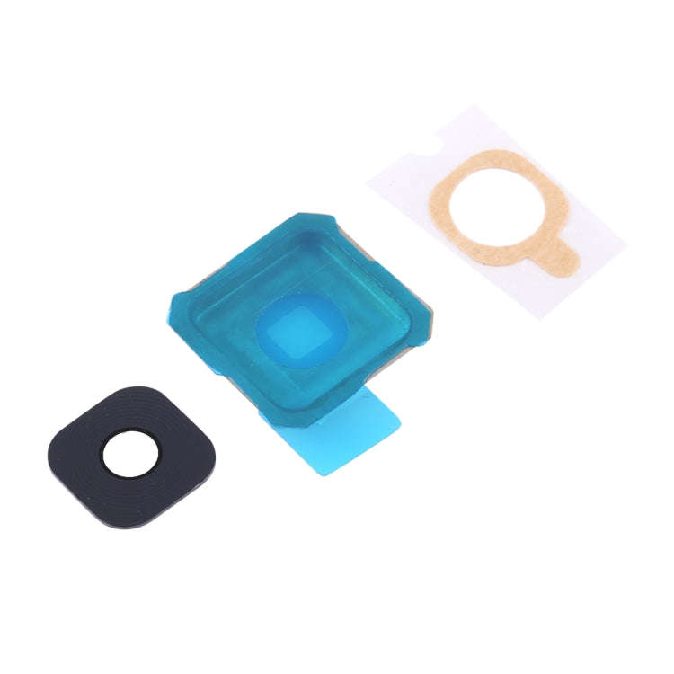 For Galaxy S6 Edge + / G9280 10pcs Back Camera Bezel & Lens Cover with Sticker