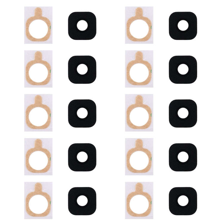 For Galaxy A8 (2016) / A810 10pcs Back Camera Lens Cover with Sticker
