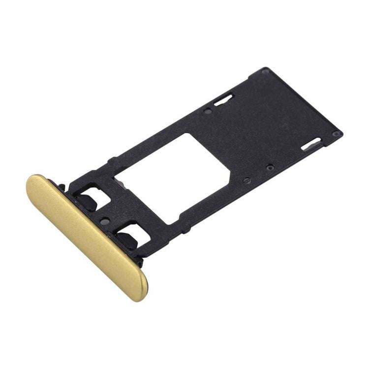 for Sony Xperia XZs (Single SIM Version) SIM & Micro SD Card Tray(Gold)