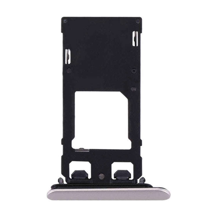 for Sony Xperia XZs (Single SIM Version) SIM & Micro SD Card Tray(Silver)