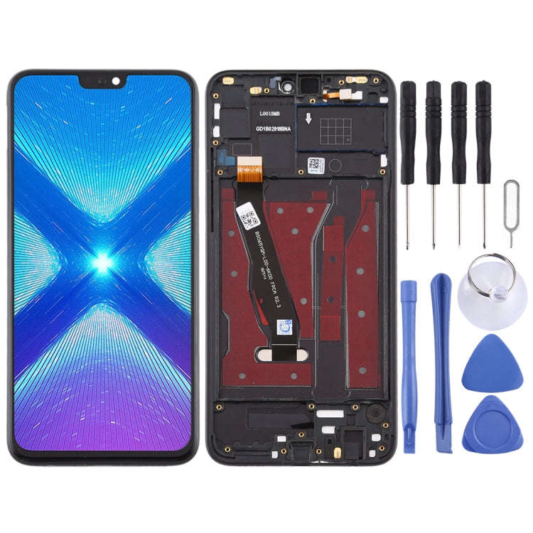 OEM LCD Screen for Huawei Honor 8X Digitizer Full Assembly with Frame(Black)