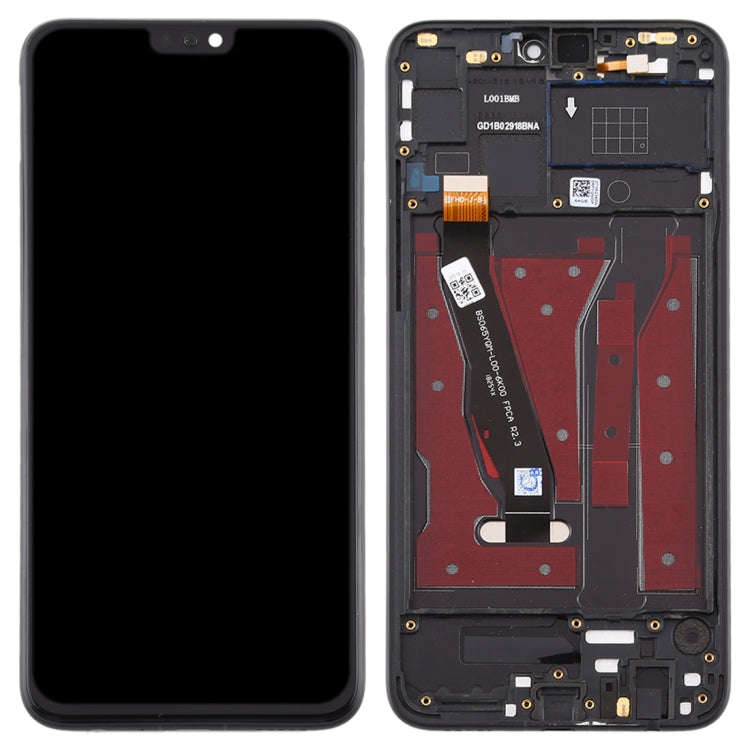 OEM LCD Screen for Huawei Honor 8X Digitizer Full Assembly with Frame(Black)