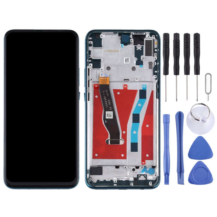 OEM LCD Screen for Huawei P Smart Z Digitizer Full Assembly with Frame(Green)