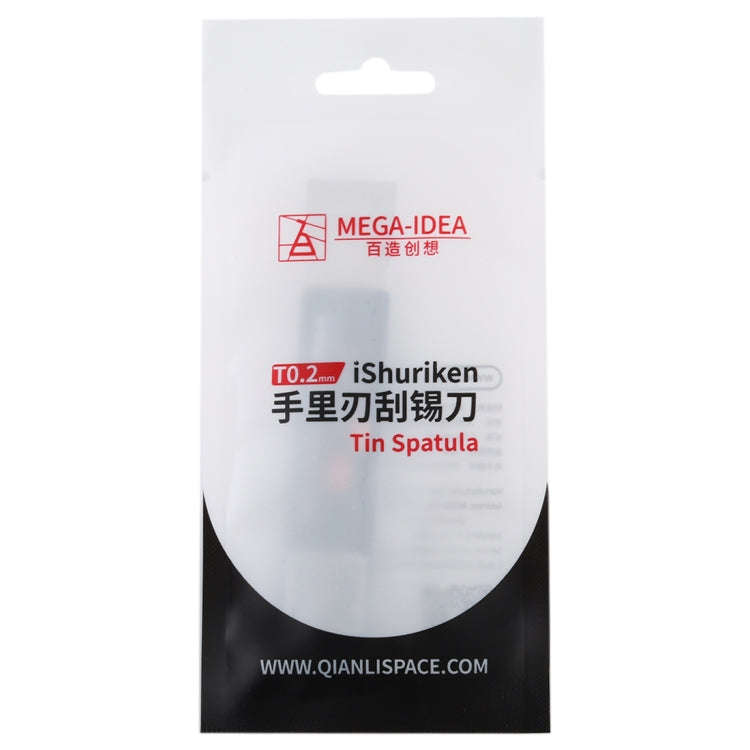Qianli iShuriken T0.2mm Solder Paster Scraping Tin Knife Wear-resistant Bevel