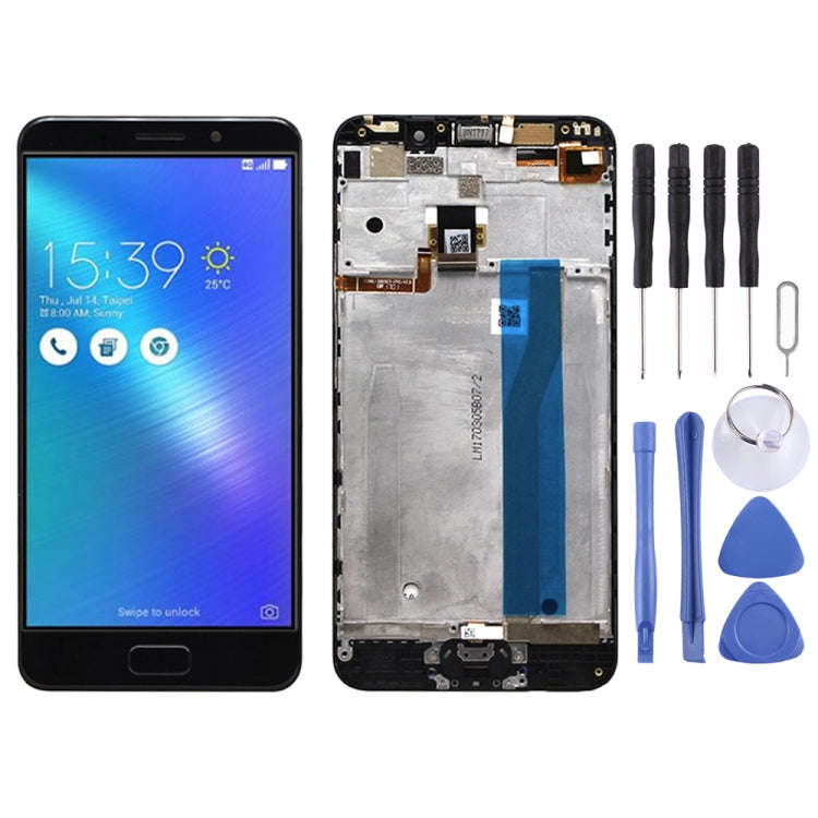 OEM LCD Screen for ASUS Zenfone 3S Max ZC521TL X00GD Digitizer Full Assembly with FrameBlack)