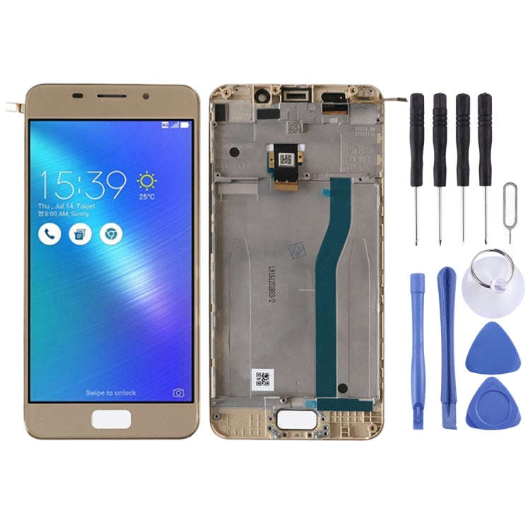OEM LCD Screen for ASUS Zenfone 3S Max ZC521TL X00GD Digitizer Full Assembly with FrameGold)
