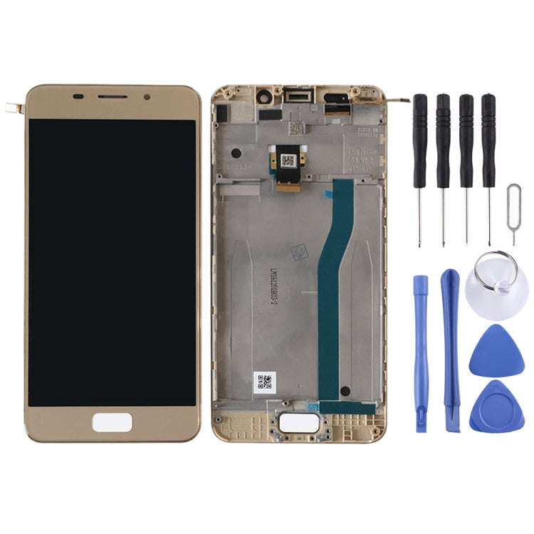 OEM LCD Screen for ASUS Zenfone 3S Max ZC521TL X00GD Digitizer Full Assembly with FrameGold)