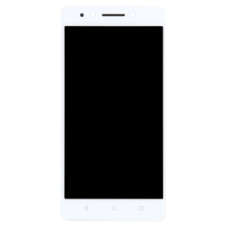 OEM LCD Screen for Lenovo K8 Note XT1902-3 Digitizer Full Assembly with Frame (White)