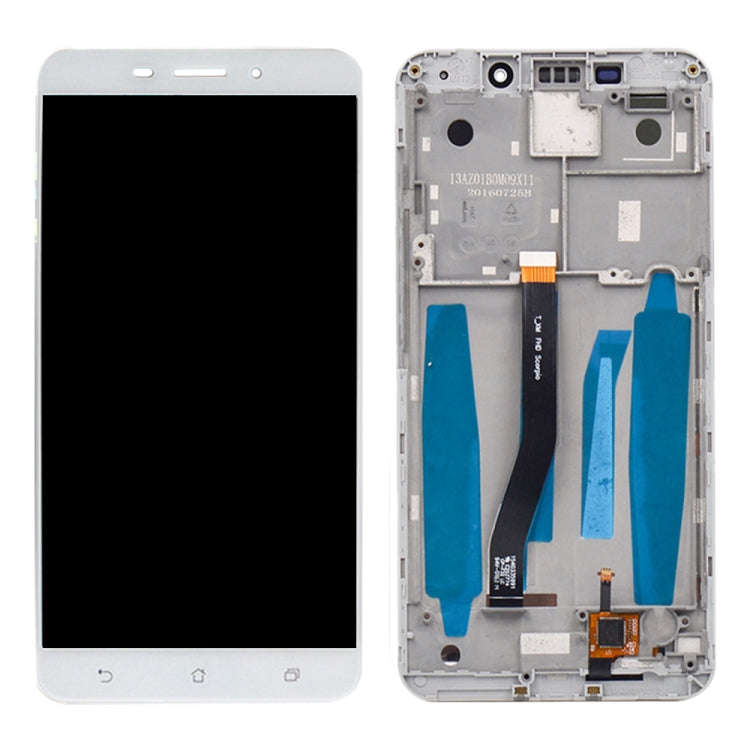 OEM LCD Screen for Asus ZenFone 3 Laser ZC551KL Z01BD Digitizer Full Assembly with FrameWhite)