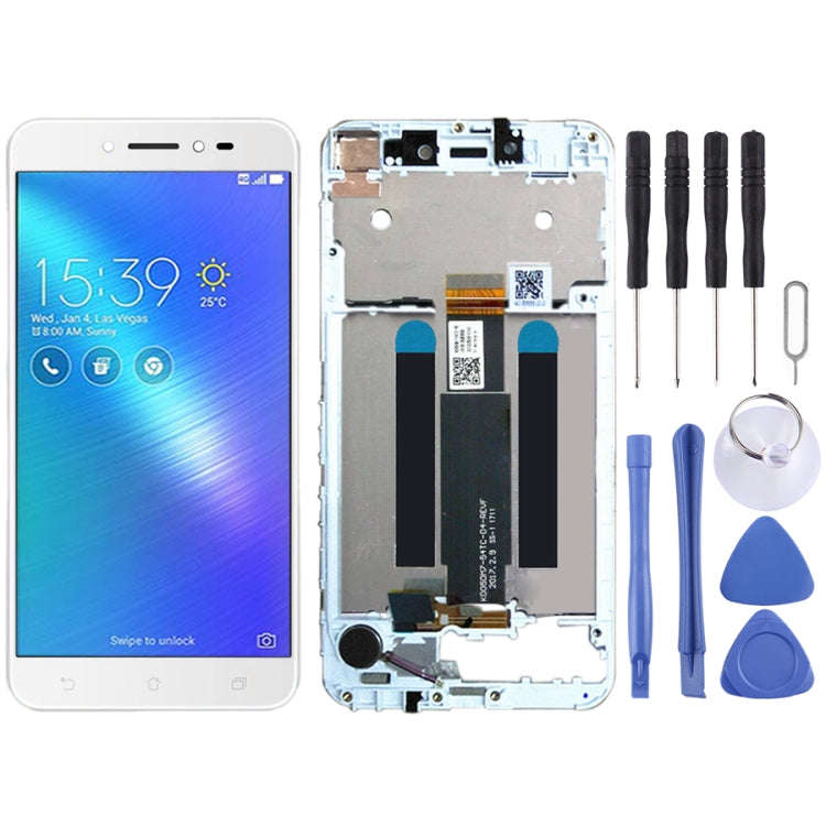 OEM LCD Screen for Asus ZenFone Live ZB501KL X00FD A007 Digitizer Full Assembly with FrameWhite)