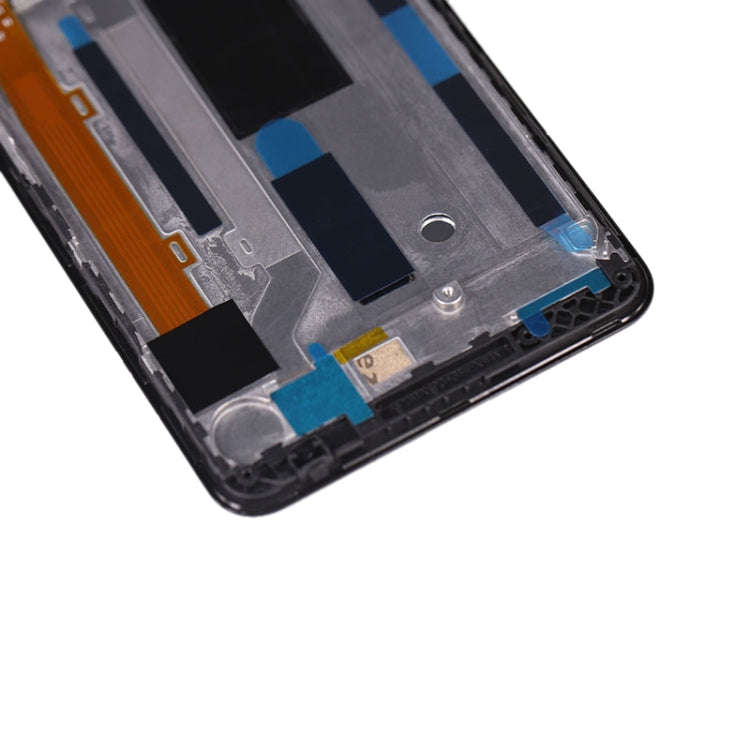 OEM LCD Screen for Lenovo A5000 Digitizer Full Assembly with Frame (Black)
