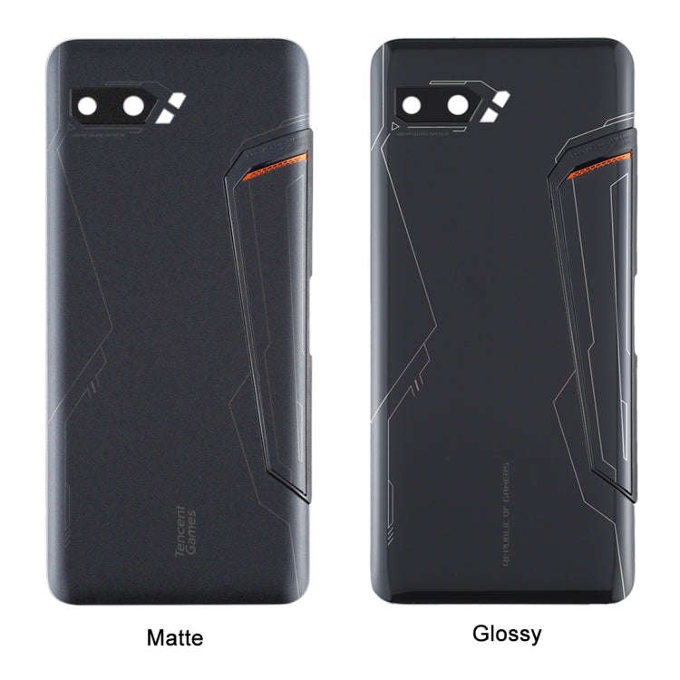 Back Cover for Asus ROG Phone II ZS660KL I001D I001DA I001DE(Jet Black)