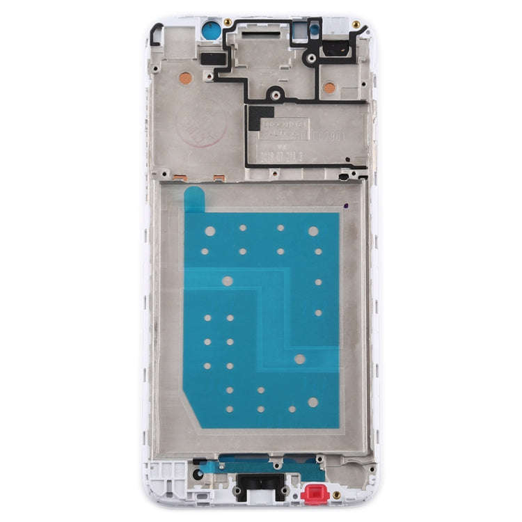 Front Housing LCD Frame Bezel Plate for Huawei Honor Play 7(White)