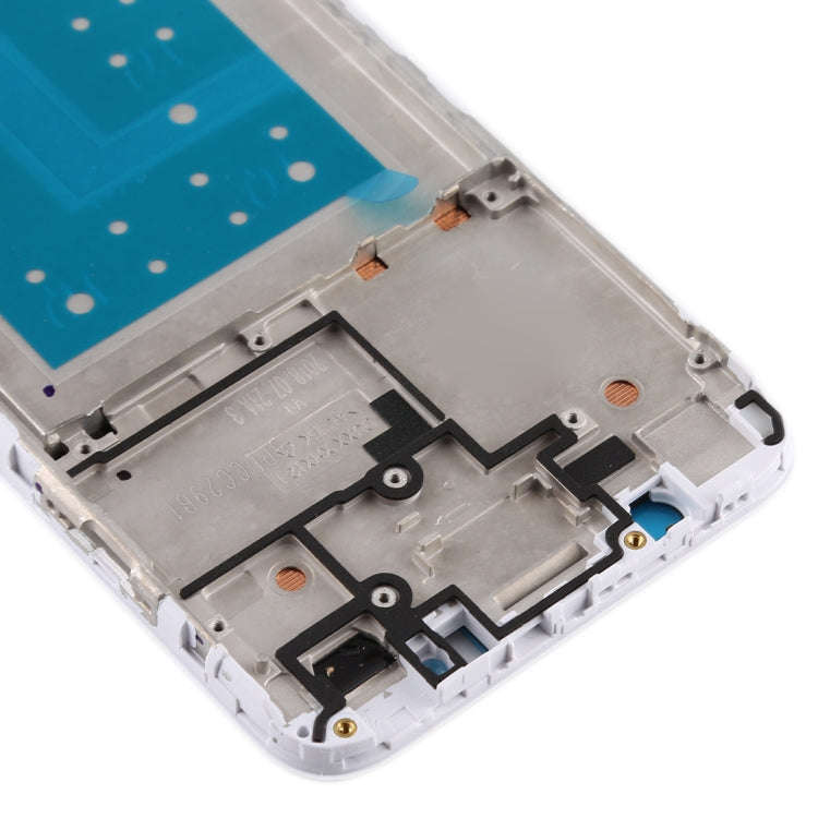 Front Housing LCD Frame Bezel Plate for Huawei Honor Play 7(White)