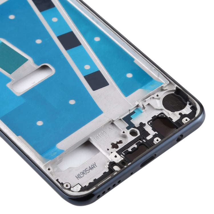 Middle Frame Bezel Plate with Side Keys for Huawei Nova 4e(Black)