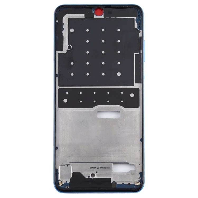Middle Frame Bezel Plate with Side Keys for Huawei Nova 4e(Blue)