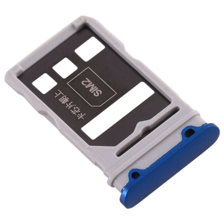 SIM Card Tray + SIM Card Tray for Huawei Honor V30 Pro / Honor V30 (Blue)