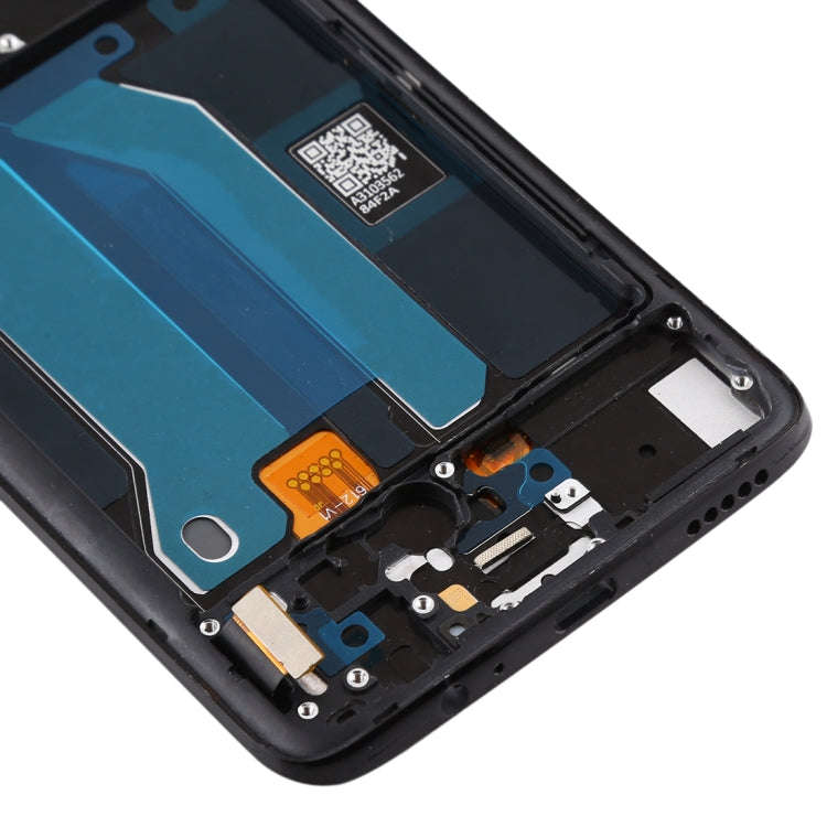 For OnePlus 6 A6000 TFT Material LCD Screen and Digitizer Full Assembly with Frame (Black)