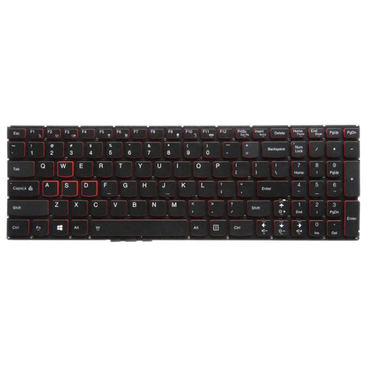 US Version Keyboard with Keyboard Backlight for Lenovo Ideapad Y700 Y700-15 Y700-15ISK Y700-15ACZ...
