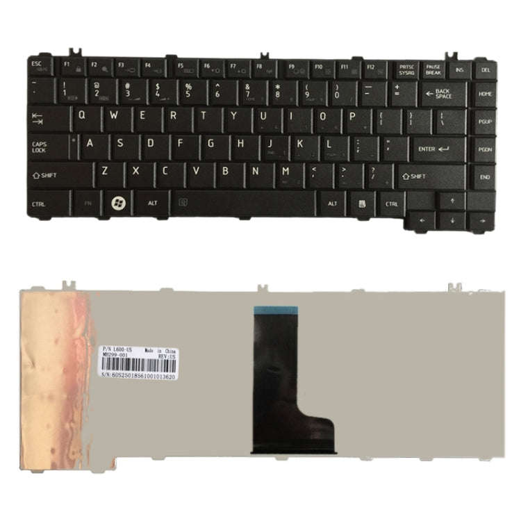 US Version Keyboard for Toshiba Satellite C600 C600D L640 L600 L600D L645 L645D L730 L730D L735 L...