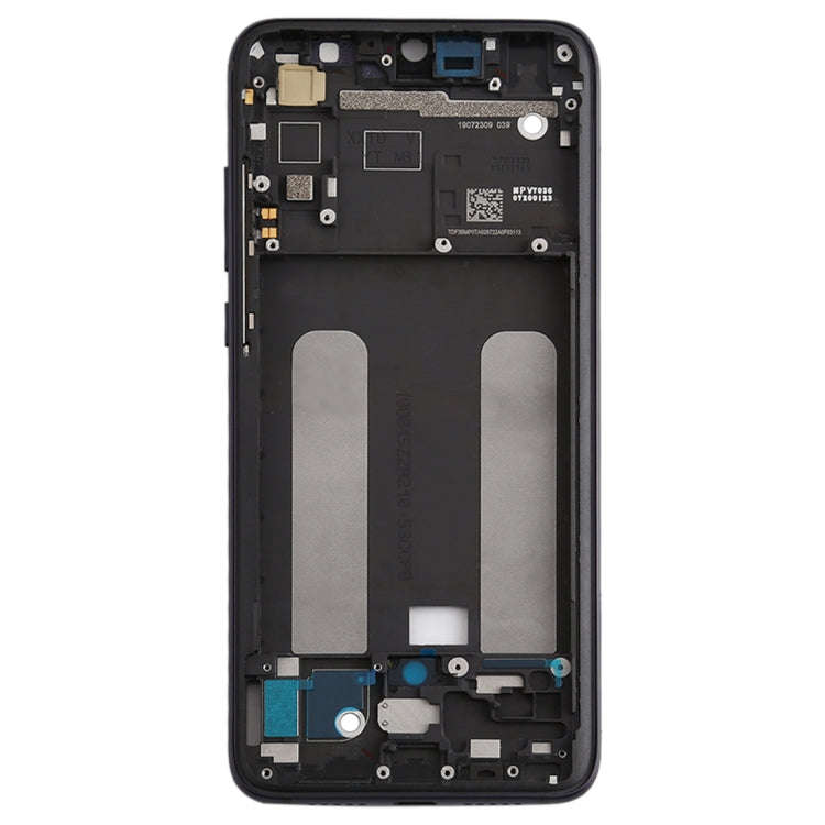 Front Housing LCD Frame Bezel Plate for Xiaomi Mi CC9 / 9 Lite(Black)