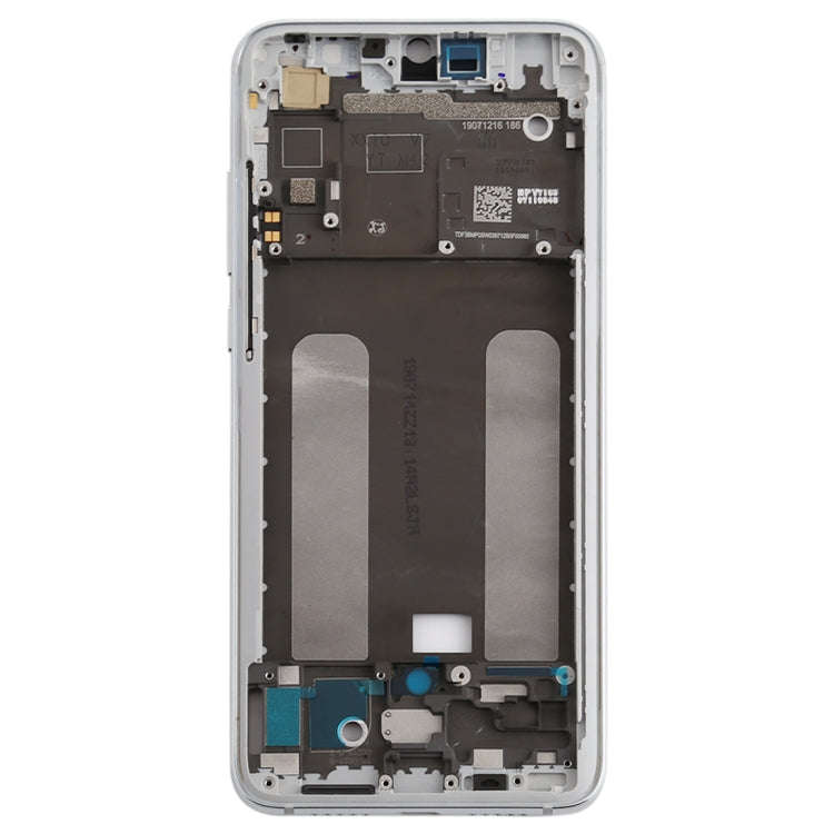 Front Housing LCD Frame Bezel Plate for Xiaomi Mi CC9 / 9 Lite(Silver)