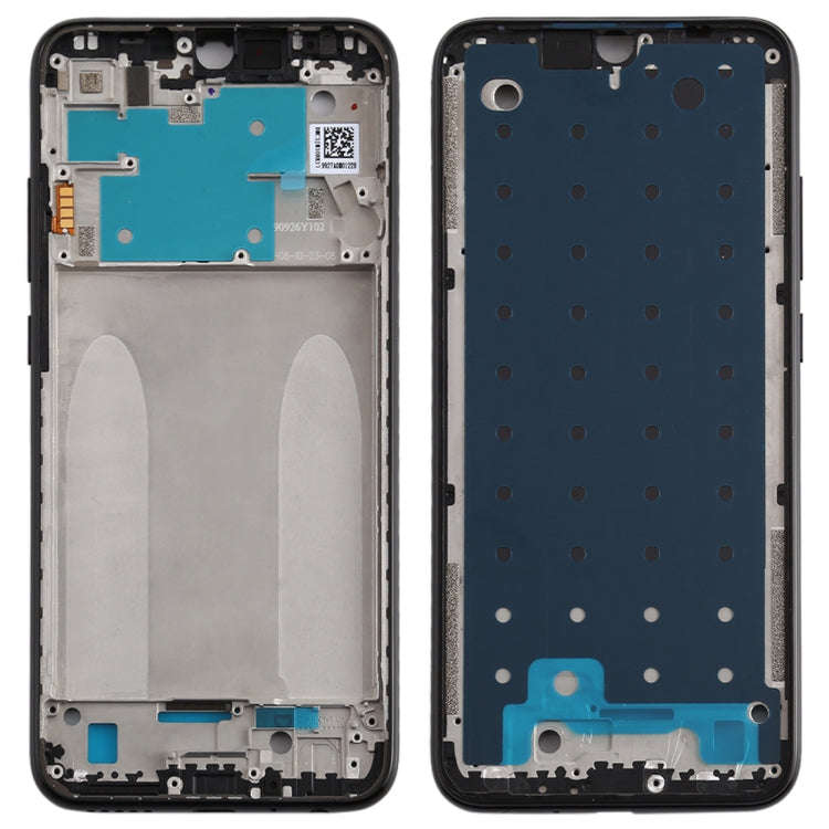 Front Housing LCD Frame Bezel Plate for Xiaomi Redmi Note 8(Black)