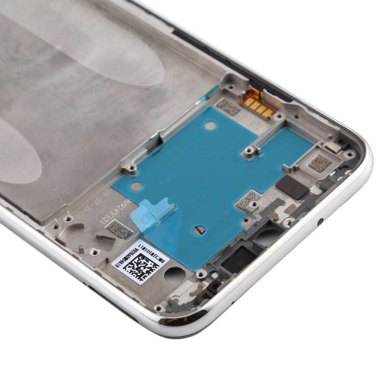 Front Housing LCD Frame Bezel Plate for Xiaomi Redmi Note 8(Silver)