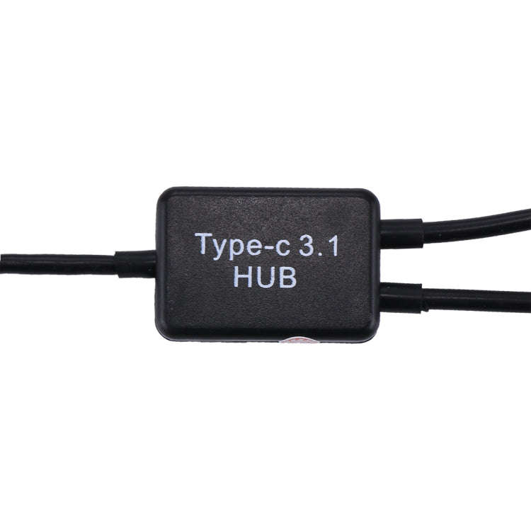 Portable USB-C / Type-C Male to Dual USB Ports Female HUB Adapter for Macbook, PC, Laptop, Tablet...