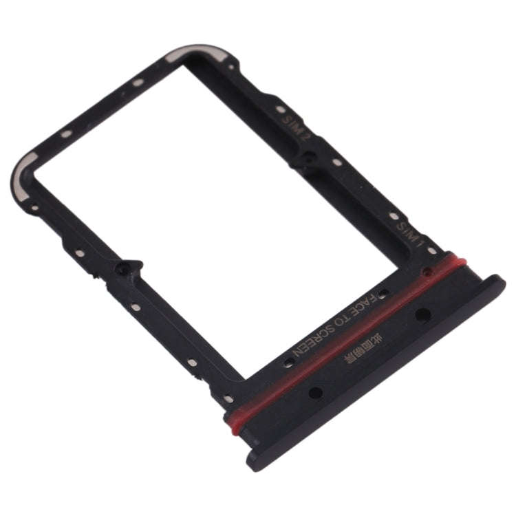 SIM Card Tray + SIM Card Tray for Xiaomi Mi CC9 Pro/Mi Note 10/Mi Note 10 Pro/Mi Note 10 Lite(Black)