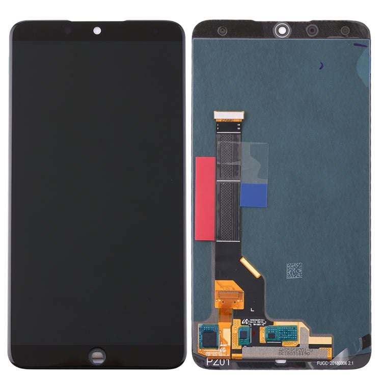 Original LCD Screen for Meizu 15 Plus with Digitizer Full Assembly(Black)
